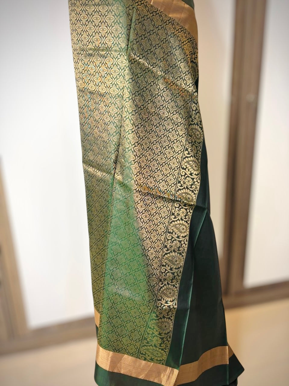 Silk Mark Certified- Red Zari Woven Pure Silk Saree