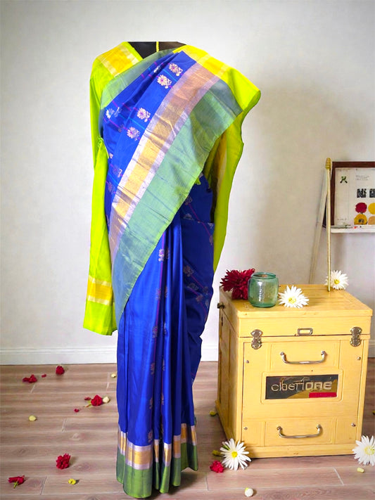 Dharmavaram Handwoven Silk Saree