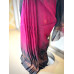 Linen Cotton Pure Handloom Saree- Pink