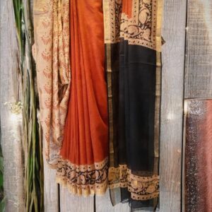 Kota Doria- Handloom Saree (Rustic)